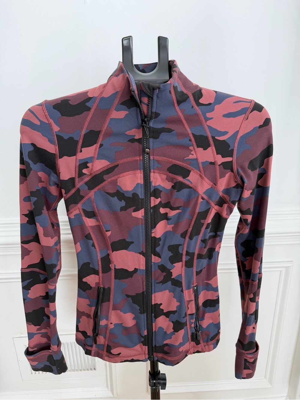 Lululemon Define Jacket Luon Heritage 365 Camo Smoky Red Size 4